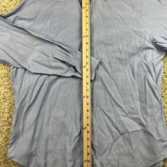 Polo Ralph Lauren Regent Classic Fit Long Sleeve Button Up Shirt Blue 16 32/33 - Picture 5 of 7